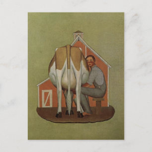 Carte Postale Produit de l'Iowa par Grant Wood