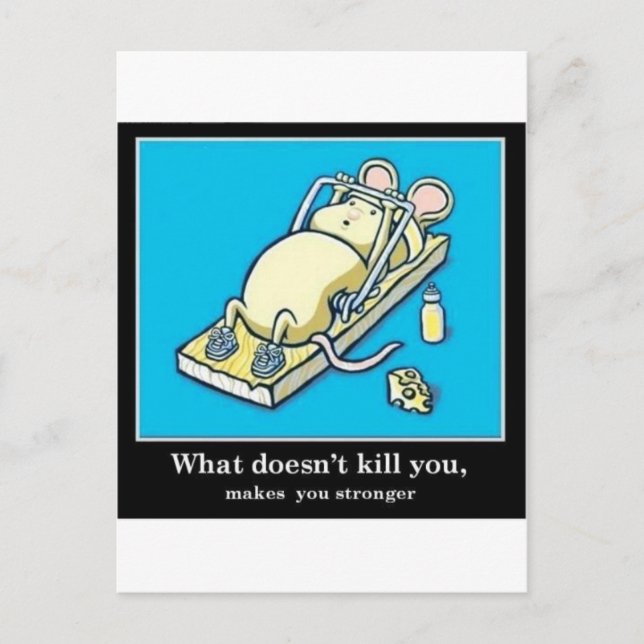 Carte Postale Produit de souris amusant (Devant)