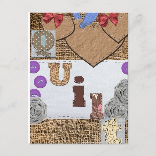 Carte Postale Produit de surface composée (Devant)