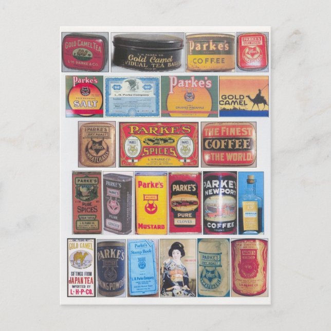 Carte Postale Produits de Parke (Devant)