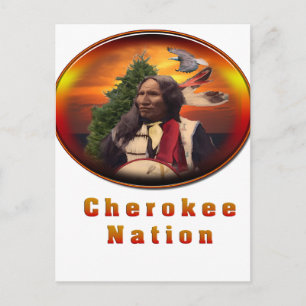 Carte Postale Produits indiens Cherokee