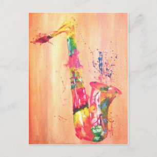 Carte Postale Produits saxophones