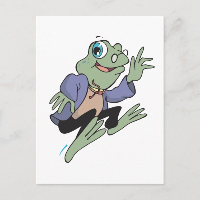 Carte Postale Professeur Frog (Devant)