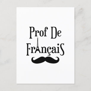 Carte Postale Professeur Prof. de Français