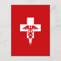 Carte postale professionnelle Médicale - personnal