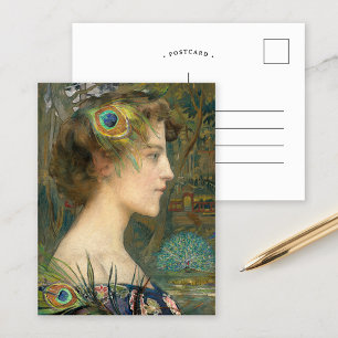 Carte Postale Profil Peacock   Edgard Maxence