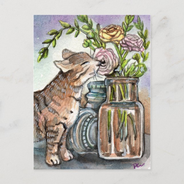 Carte Postale Profitez de votre moment (Devant)