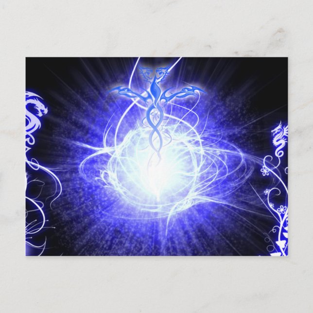 Carte Postale Progiciels BlueDragon (Devant)