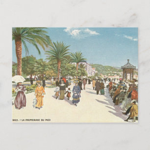 Carte Postale Promenade à Nice