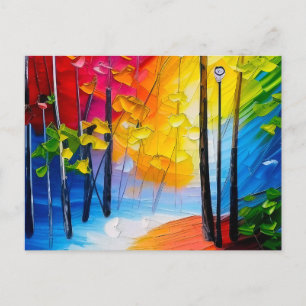 Carte Postale Promenade Dans Le Parc