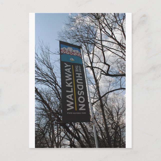 Carte Postale Promenade Sur L'Hudson (Devant)