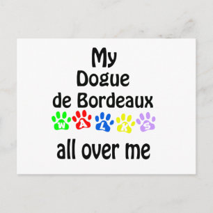 Carte Postale Promenades du Dogue de Bordeaux
