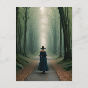 Carte Postale Promenez-vous dans la forêt de Foggy