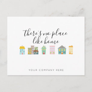 Carte Postale Promotion de marketing immobilier 