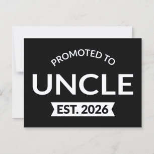 Carte Postale Promu À Oncle Est. 2026 II