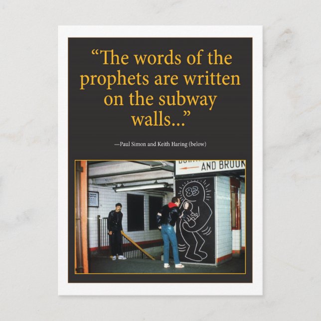 Carte Postale Prophètes (Devant)