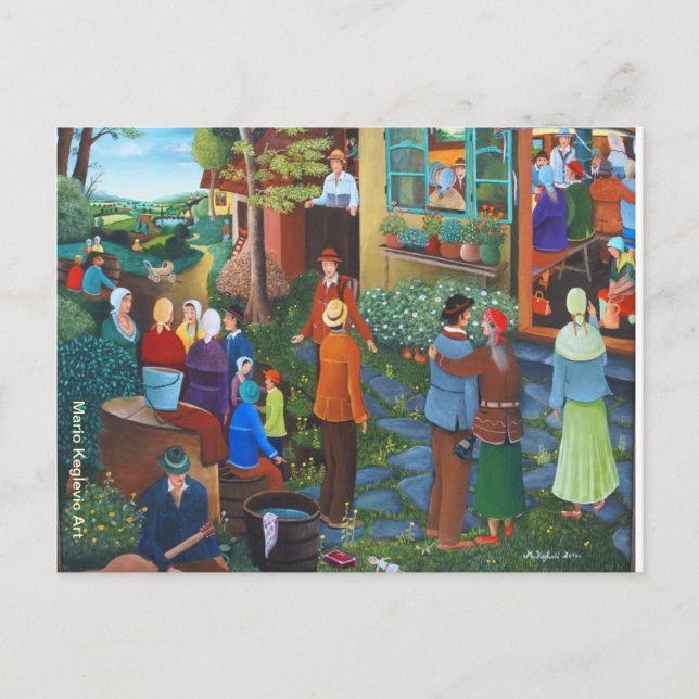 Carte Postale Proposition, Mario Keglevic Art (Devant)