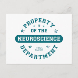 Carte Postale Propriété du Département de neurosciences