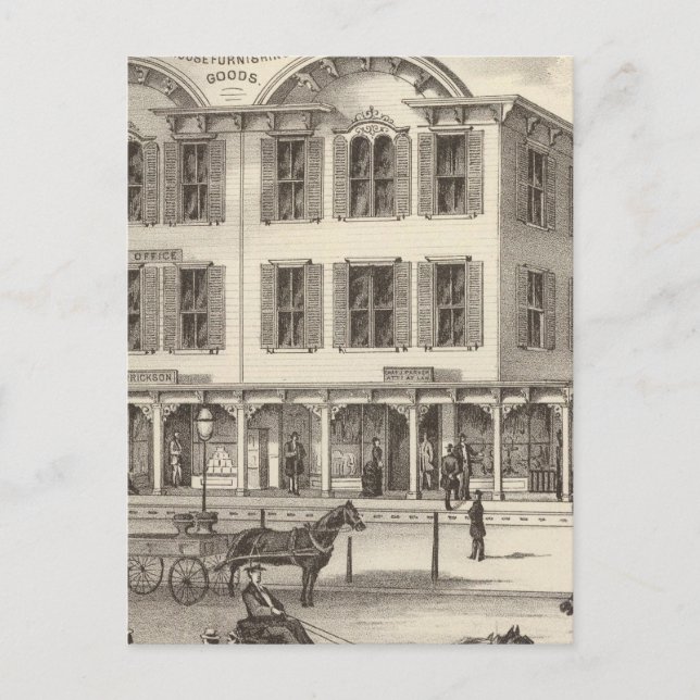 Carte Postale Propriété du magasin Wainright & Errickson (Devant)