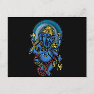 Carte Postale Prospérité de Ganesh