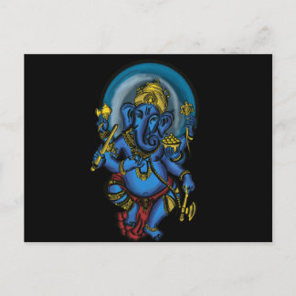 Carte Postale Prospérité de Ganesh