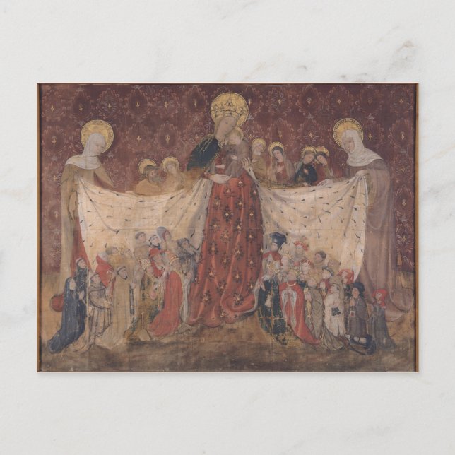 Carte Postale Protecteur des vierges, c.1417 (Devant)