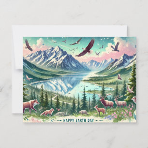 Carte Postale Protéger notre planète, 22 avril