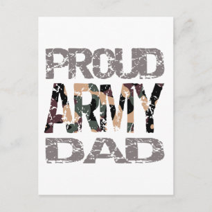 Carte Postale Proud army dad