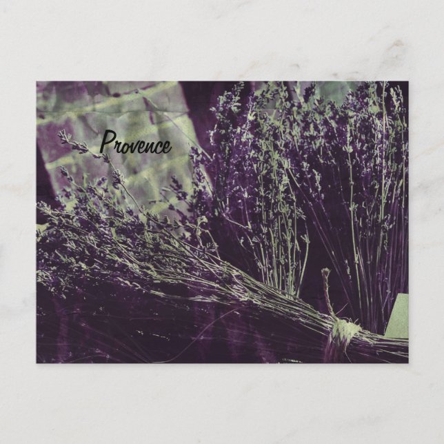 carte postale provence lavande (Devant)