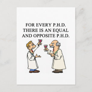 Carte Postale proverbe PHD