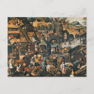 Carte Postale Proverbes flamands