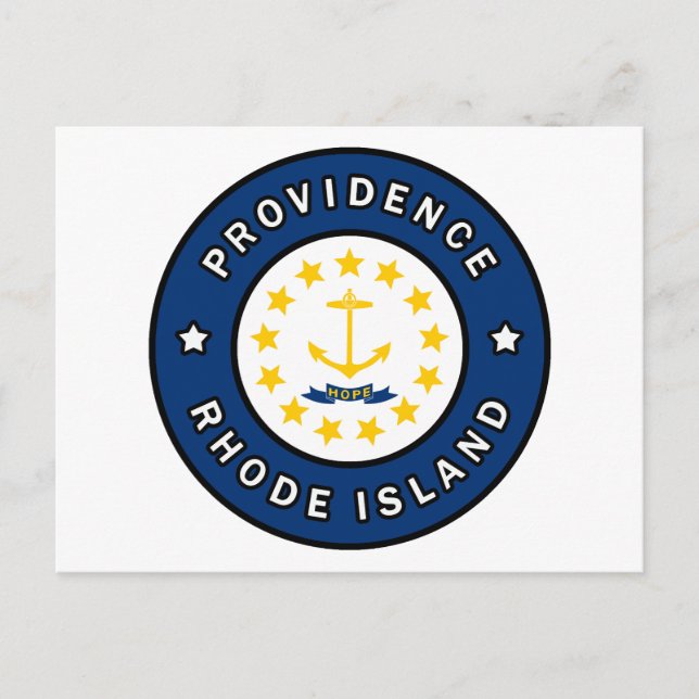 Carte Postale Providence Rhode Island (Devant)