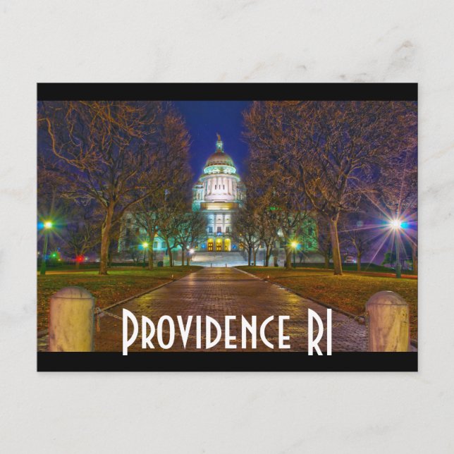 Carte Postale Providence RI (Devant)