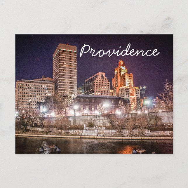 Carte Postale Providence RI (Devant)
