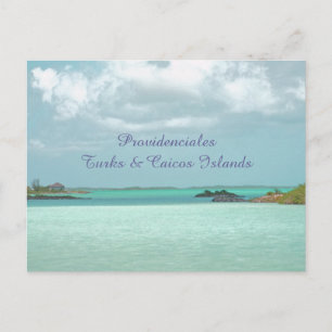 CARTE POSTALE PROVIDENCIALES / TURKS&CAICOS ISLANDS POSTCARD