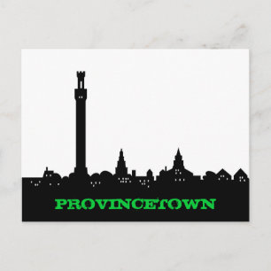 Carte Postale Provincetown cartoon postcard