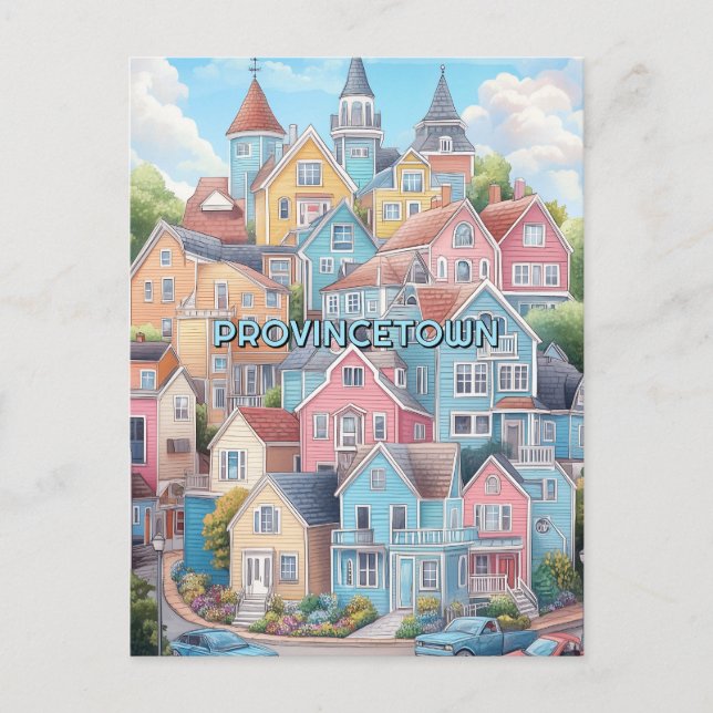 Carte Postale Provincetown MA (Devant)