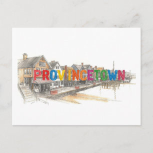 Carte Postale Provincetown, Massachusetts