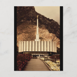 Carte Postale Provo, Utah LDS Temple