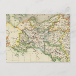 Carte Postale Prusse et Pologne