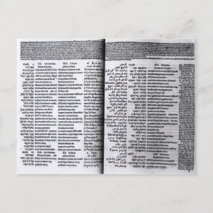 Carte Postale Psaume de David : Psalterim Octaplums, 1516