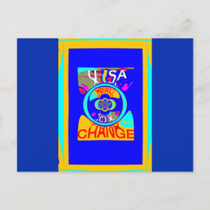Carte Postale Psychedelic Groove : Pop Art Énergie Abstraite