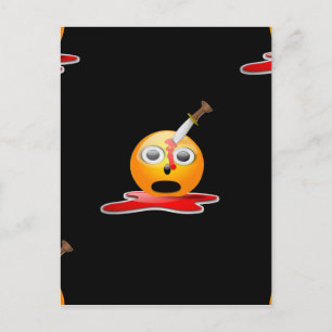 Carte Postale psycho-émoji