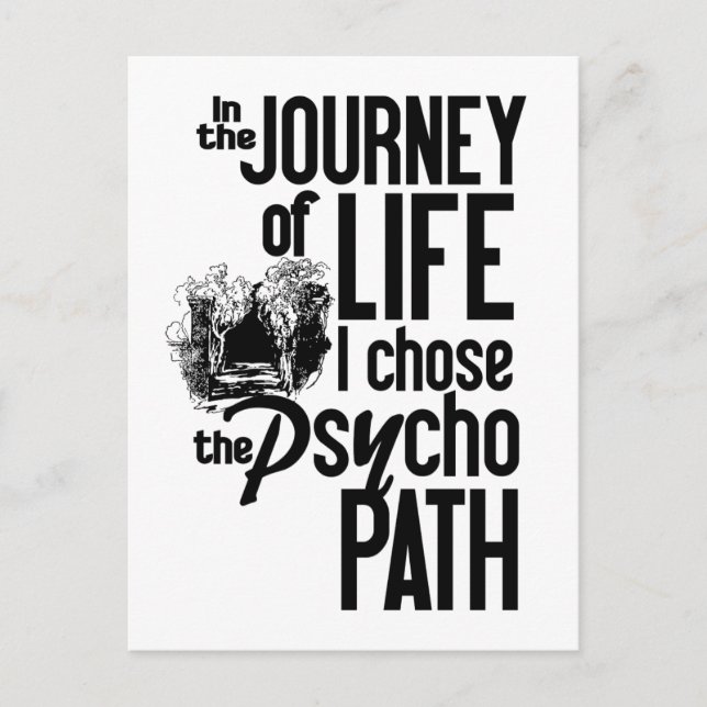 Carte postale Psycho Path (Devant)