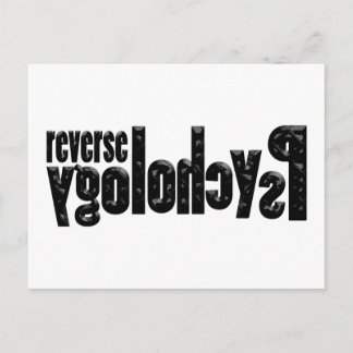 Carte Postale Psychologie inverse