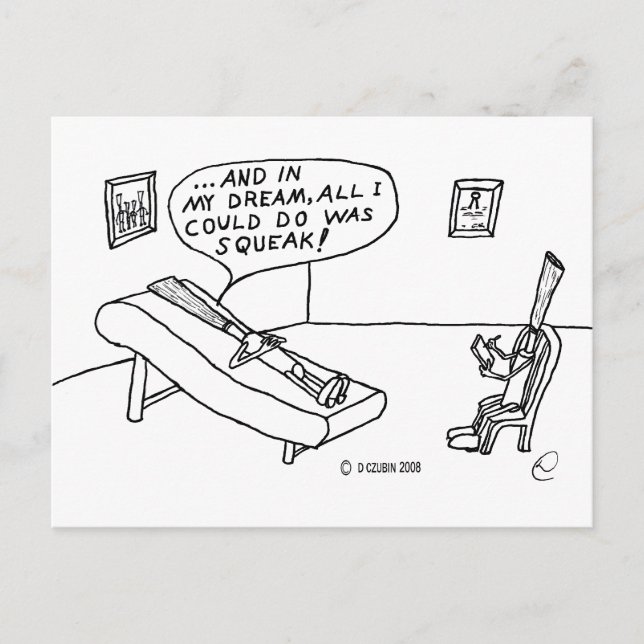 Carte Postale Psychologue Reed (Devant)