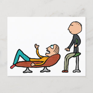 Carte Postale Psychothérapie Conseil et thérapie