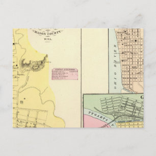 Carte Postale Pt Pleasant, Virginie Occidentale