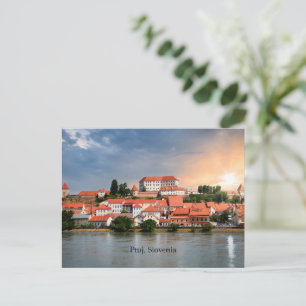 Carte Postale Ptuj, Slovénie photo du paysage urbain