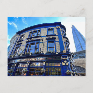 Carte Postale Pub Et Shard De Londres